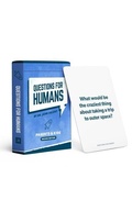 Cover: Questions for Humans: Parents & Kids - Conversation Starters for Families - Second Edition - Ramsey Press