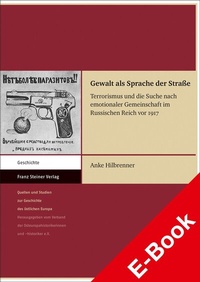 Abbildung von: Gewalt als Sprache der Straße - Franz Steiner Verlag