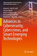 Cover: Advances in Cybersecurity, Cybercrimes, and Smart Emerging Technologies - Springer