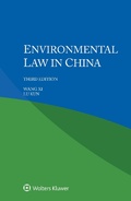 Cover: Environmental law in China - Wolters Kluwer