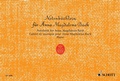 Cover: Notebook for Anna Magdalena Bach - Schott Music