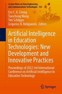 Enlarge image Cover: Artificial Intelligence in Education Technologies: New Development and Innovative Practices - Springer