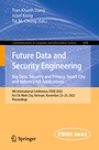 Cover: Future Data and Security Engineering. Big Data, Security and Privacy, Smart City and Industry 4.0 Applications - Springer