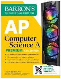 Enlarge image Cover: AP Computer Science A Premium, 2024: 6 Practice Tests + Comprehensive Review + Online Practice - Kaplan Publishing