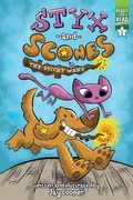 Cover: Styx and Scones in the Sticky Wand - Simon Spotlight