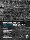 Cover: Traditions of Writing Research - Routledge
