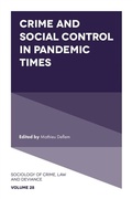 Cover: Crime and Social Control in Pandemic Times - Emerald Publishing Limited