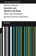 Cover: Jenseits von Markt und Staat. &Uuml;ber das Potential gemeinsamen Handelns - Reclam