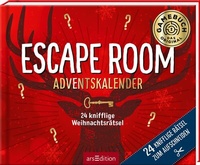 Abbildung von: 24 knifflige Weihnachtsrätsel. Escape Room Adventskalender - arsEdition