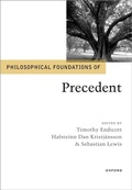 Cover: Philosophical Foundations of Precedent - Oxford University Press
