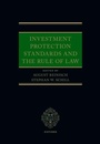 Cover: Investment Protection Standards and the Rule of Law - Oxford University Press