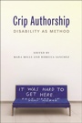 Cover: Crip Authorship - New York University Press