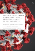 Cover: Public Health Crisis Management and Criminal Liability of Governments - Hart Publishing