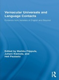 Cover: Vernacular Universals and Language Contacts - Routledge