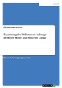 Cover: Examining the Differences in Image Between White and Minority Gangs - GRIN Verlag