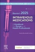 Cover: Elsevier's 2025 Intravenous Medications - Churchill Livingstone
