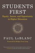 Cover: Students First - Harvard Education Press