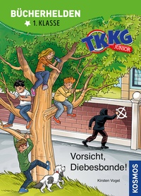 Abbildung von: TKKG Junior, Bücherhelden 1. Klasse, Vorsicht, Diebesbande! - Kosmos