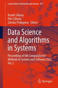 Enlarge image Cover: Data Science and Algorithms in Systems - Springer