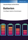 Cover: Batterien - Wiley-VCH