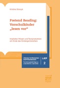 Cover: Pretend Reading: Vorschulkinder "lesen vor" - Narr Francke Attempto