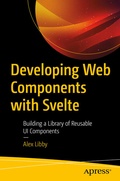 Cover: Developing Web Components with Svelte - APress