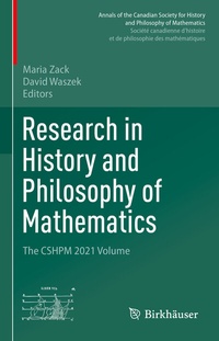 Abbildung von: Research in History and Philosophy of Mathematics - Birkhäuser