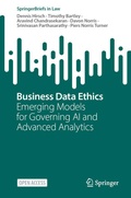 Cover: Business Data Ethics - Springer