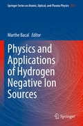 Cover: Physics and Applications of Hydrogen Negative Ion Sources - Springer