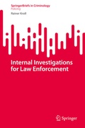 Cover: Internal Investigations for Law Enforcement - Springer