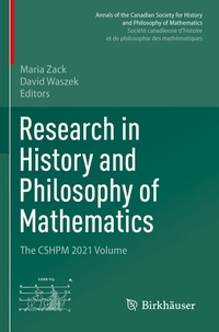 Abbildung von: Research in History and Philosophy of Mathematics - Birkhäuser