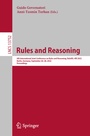 Cover: Rules and Reasoning - Springer