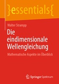Cover: Die eindimensionale Wellengleichung - Springer Spektrum