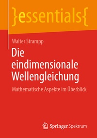 Abbildung von: Die eindimensionale Wellengleichung - Springer Spektrum