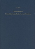 Cover: Tituli Helvetici - Habelt, R