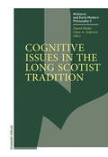 Cover: Cognitive Issues in the Long Scotist Tradition - Schwabe Verlagsgruppe AG Schwabe Verlag