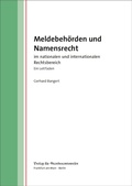 Bild: Meldebehörden und Namensrecht - Verlag für Standesamtswesen