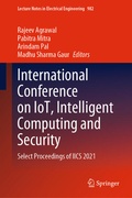 Cover: International Conference on IoT, Intelligent Computing and Security - Springer