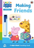 Cover: Learn with Peppa: Making Friends - Ladybird