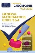 Cover: Cambridge Checkpoints VCE General Mathematics Units 3&4 2023 Digital Code - Cambridge University Press