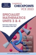 Cover: Cambridge Checkpoints VCE Specialist Mathematics Units 3&4 2023 Digital Code - Cambridge University Press