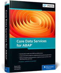 Abbildung von: Core Data Services for ABAP - SAP PRESS