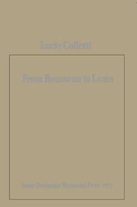Enlarge image Cover: From Rousseau to Lenin - Verso Books