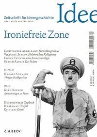 Abbildung von: Zeitschrift für Ideengeschichte Heft XVI/4 Winter 2022 - C.H.BECK