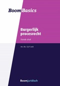 Cover: Boom Basics Burgerlijk procesrecht - Boom juridisch