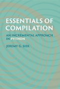 Cover: Essentials of Compilation - MIT Press