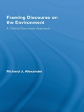 Cover: Framing Discourse on the Environment - Routledge
