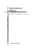Cover: Proclamacao Biblica - BOOKBABY