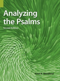 Enlarge image Cover: Analyzing the Psalms, 2nd Edition - Sil International, Global Publishing