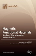 Cover: Magnetic Functional Materials - MDPI AG